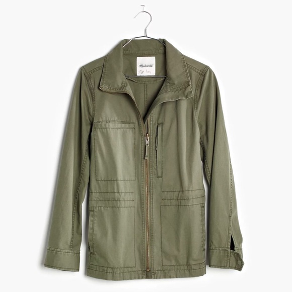 Madewell Fleet Jacket Utility Green Size S - Picture 14 of 14